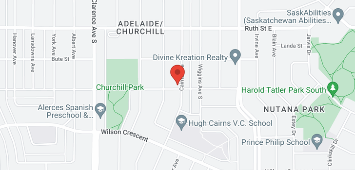 map of 2530 CAIRNS AVE